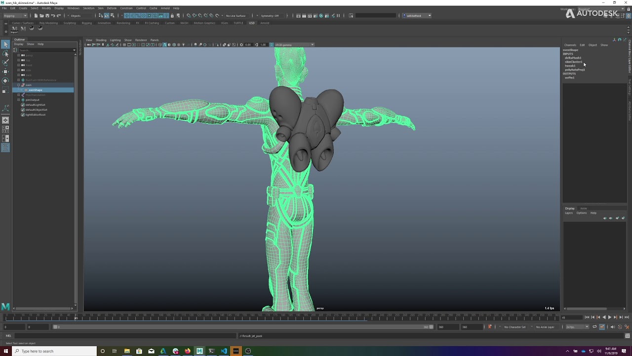 Maya 2020 | Rivet Command