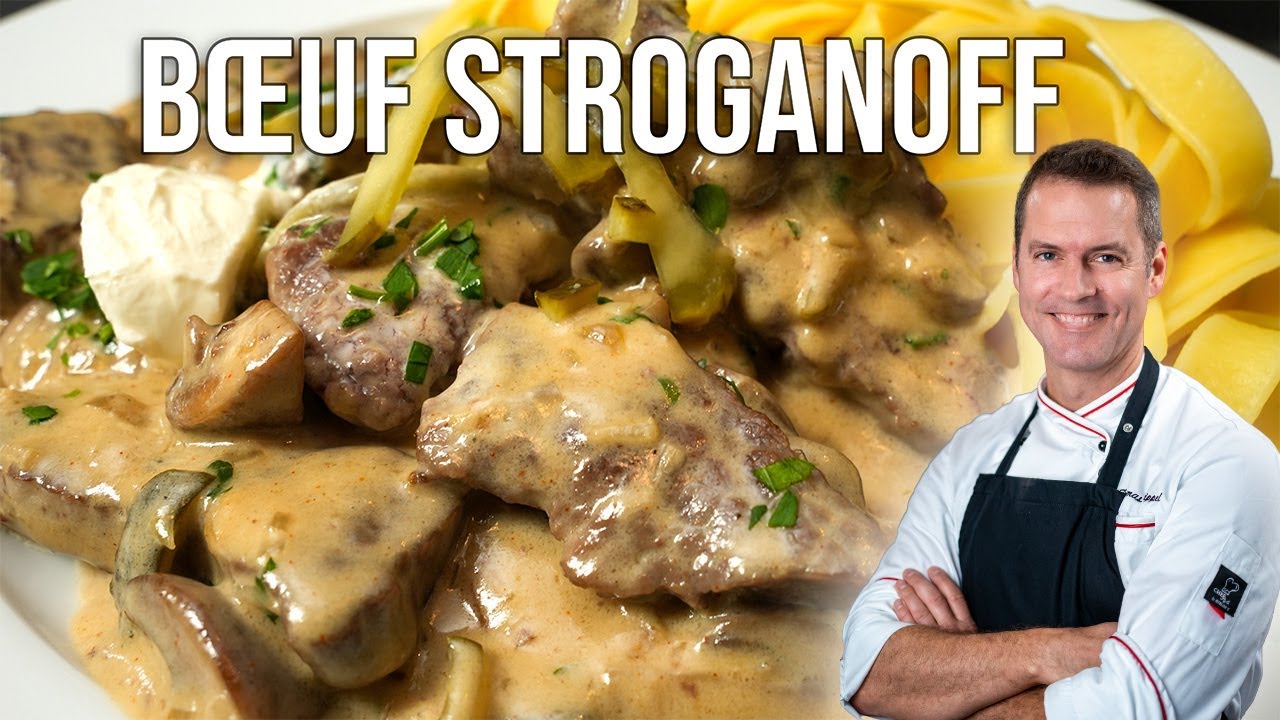 Bœuf Stroganoff – klassisches Pfannengericht
