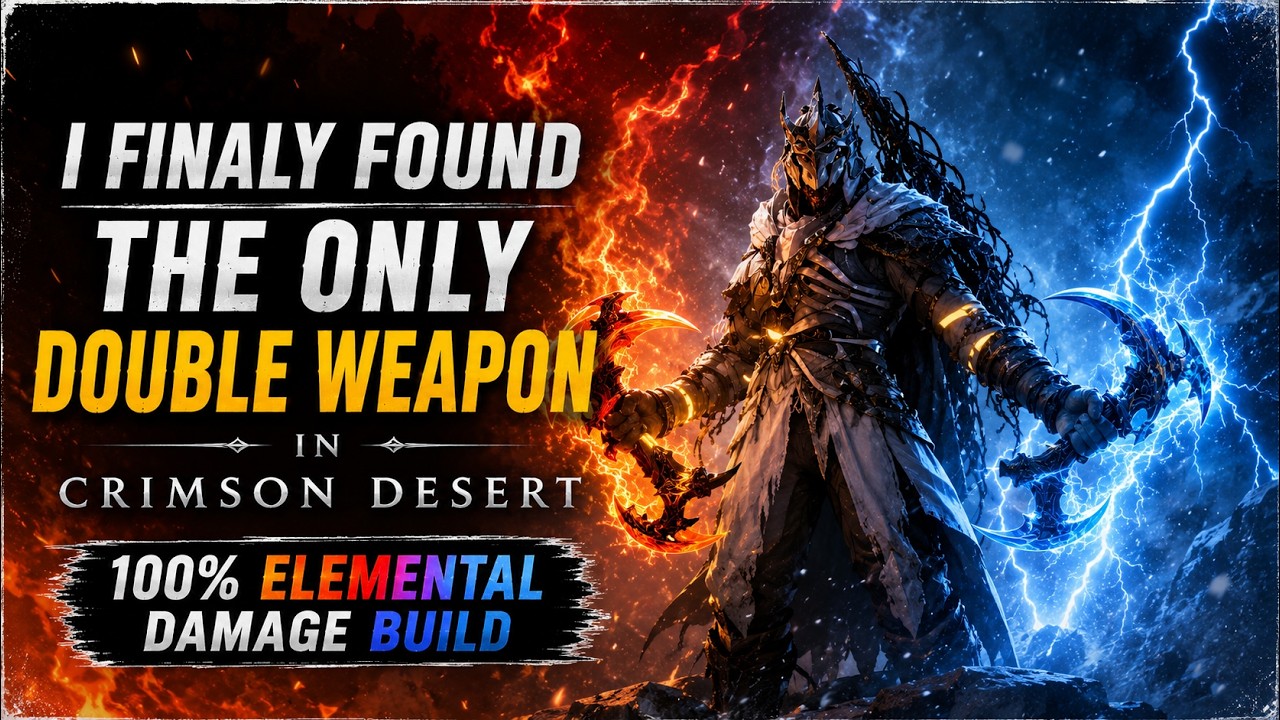 Не пропустите ЕДИНСТВЕННОЕ парное оружие в Crimson Desert! (100% элементальная сборка)