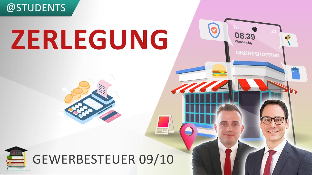 Die Zerlegung des Gewerbesteuermessbetrags (&sect;&sect; 28 bis 31 GewStG) | Gewerbesteuer 9/10