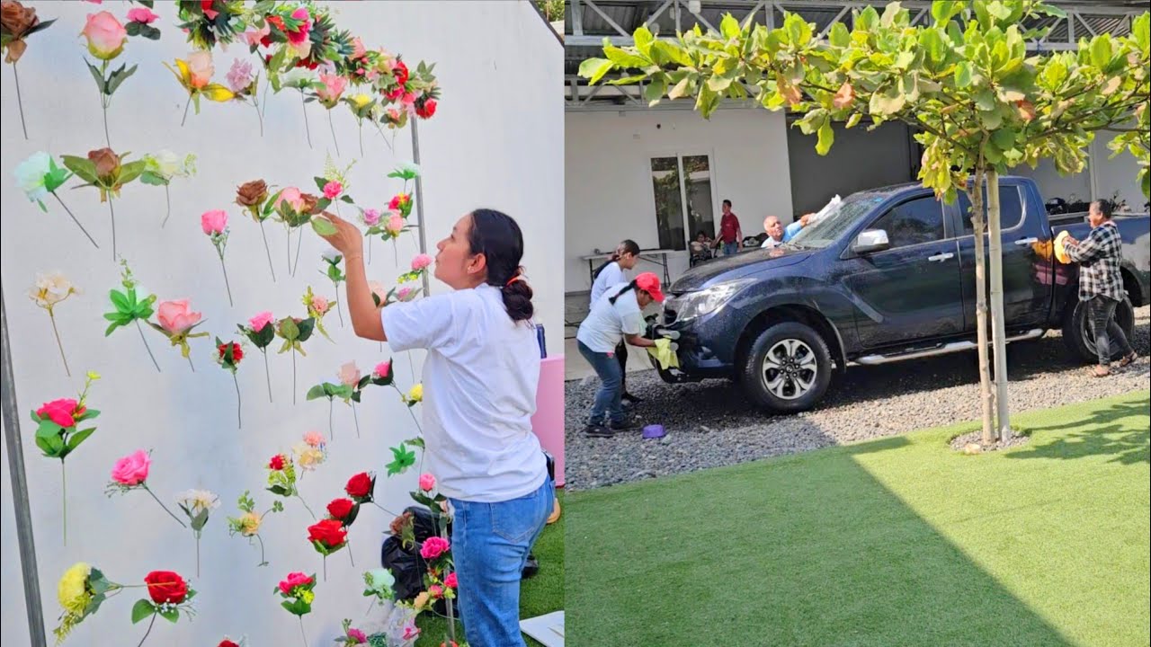 Mira como quedo el Areglo😍, Ya Están llegando   invitados 