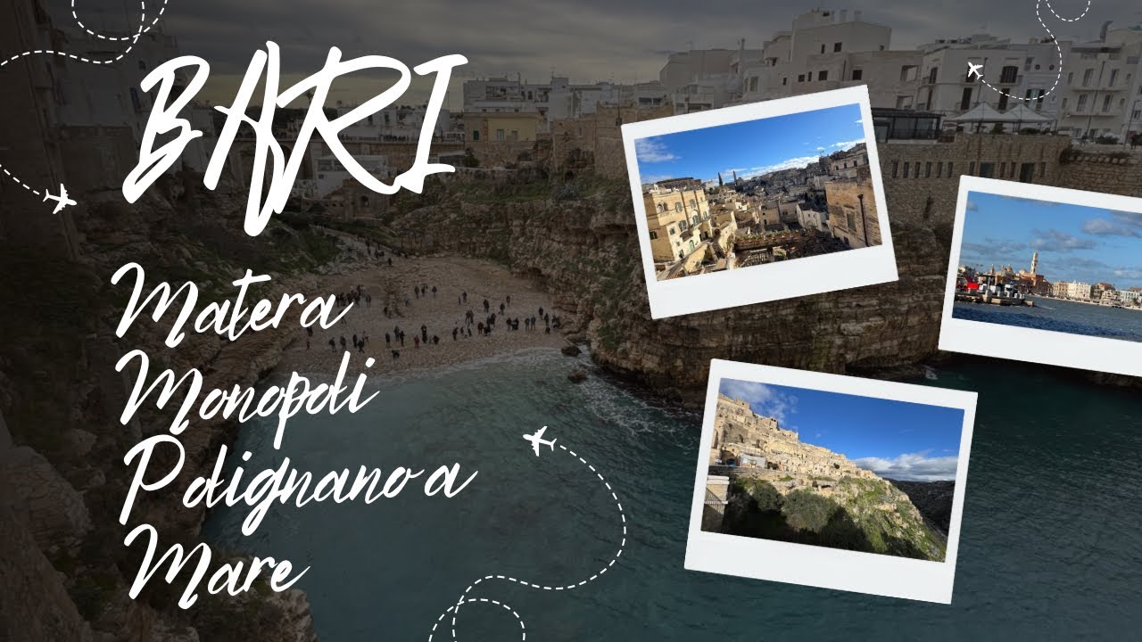🎆 New Year in Southern Italy 🇮🇹 | Bari, Matera, Monopoli & Polignano a Mare