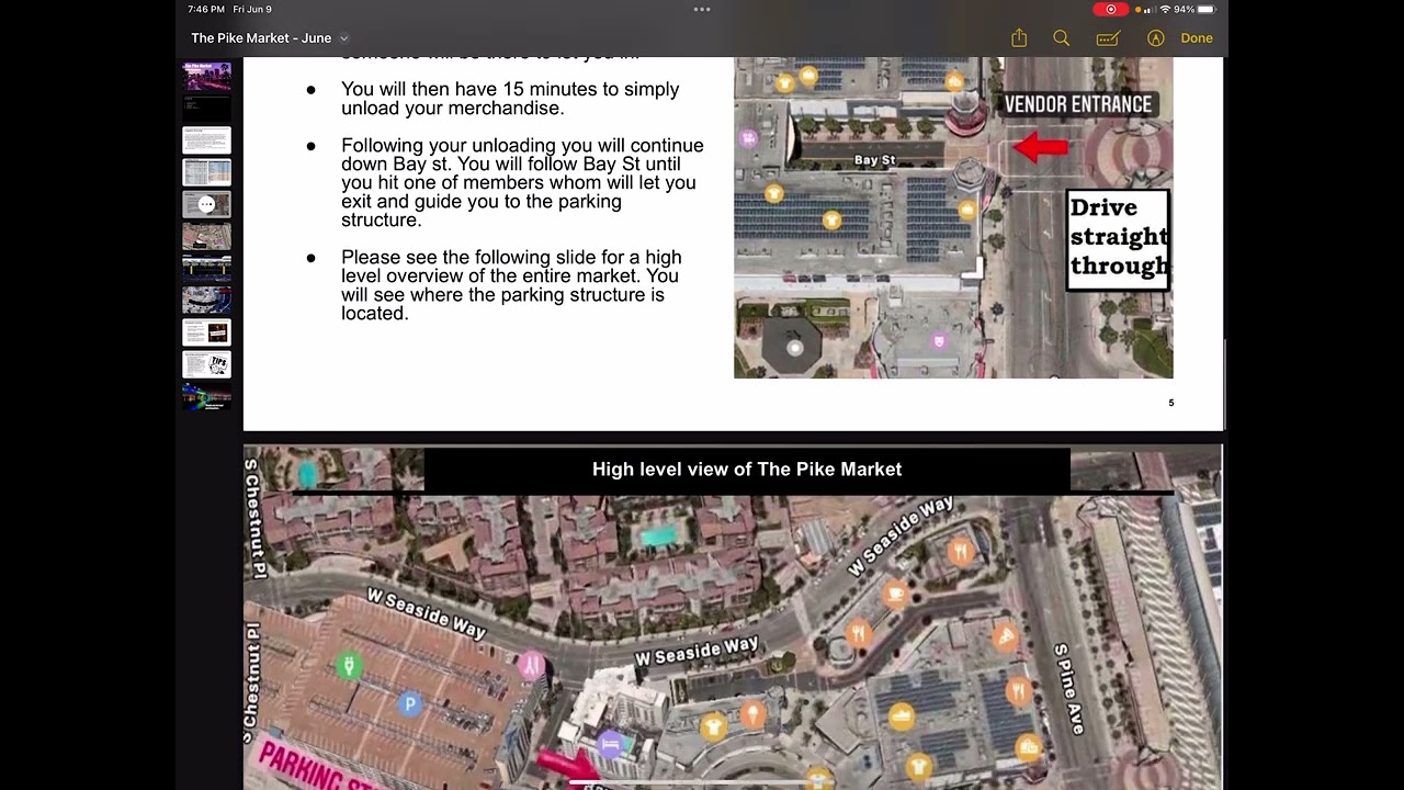 The Pike Market - Event Logistics & Walkthrough