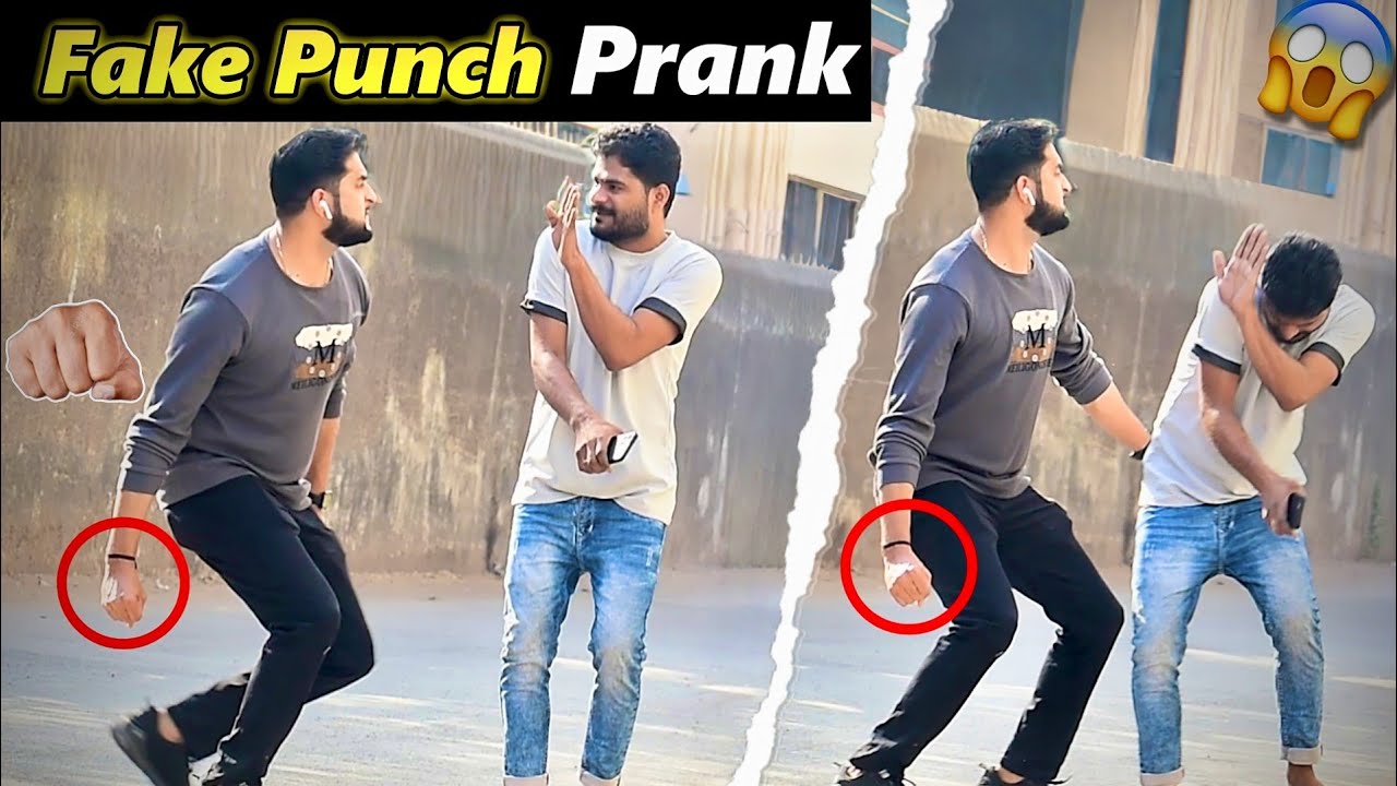 Fake Punch Prank with Twist | Part 3 | Prakash Peswani Prank |