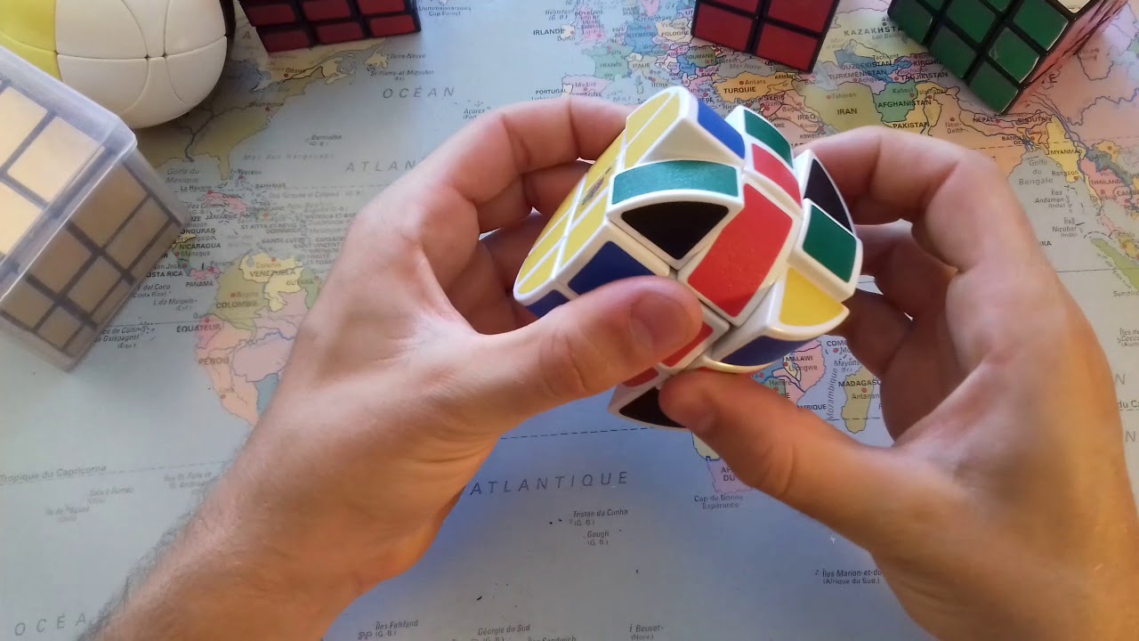 Résolution rubik's cube cylindre