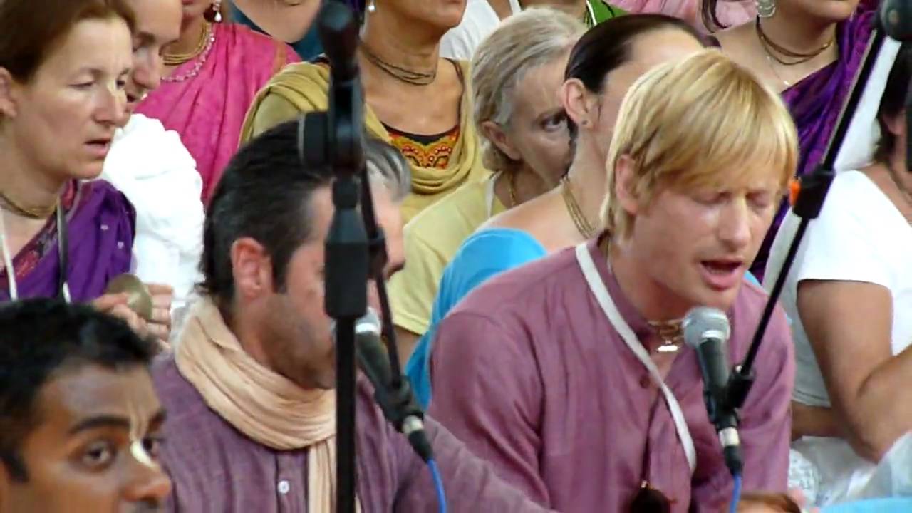 Crispian Mills at the European Vaishnava Festival Marina di Massa Italy 2010