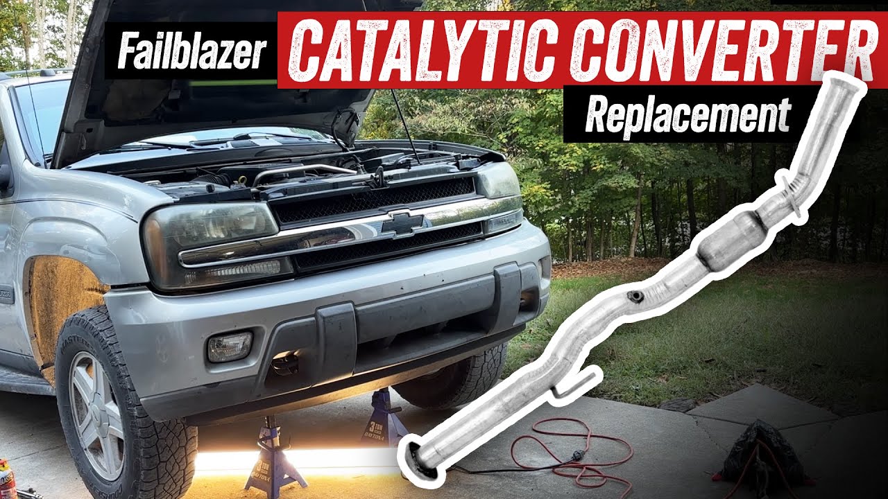 Замена каталитического нейтрализатора - Chevrolet Trailblazer EXT 2004 года выпуска - ПРОСТОЕ РЕШ...