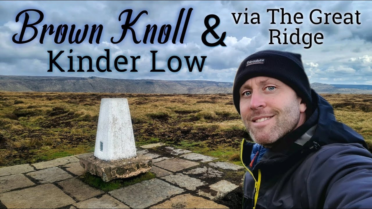 One Of The BEST Peak District Hiking Loops? Brown Knoll & Kinder Low via The Great Ridge