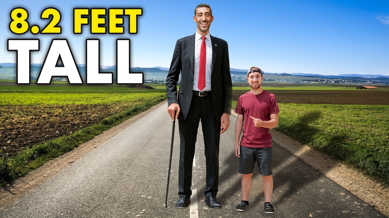 Meeting the World's Tallest Man (8.2 ft, 251 cm)