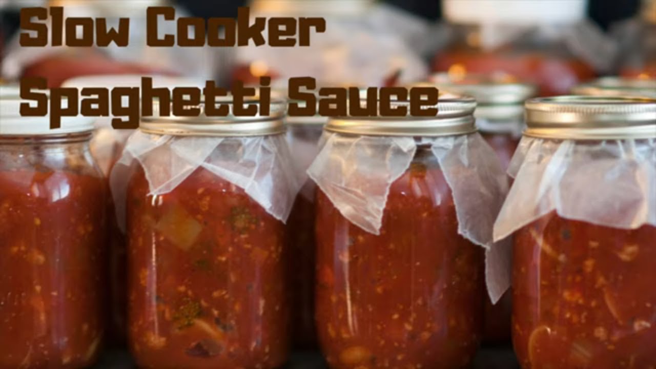 Slow Cooker Pizza Sauce