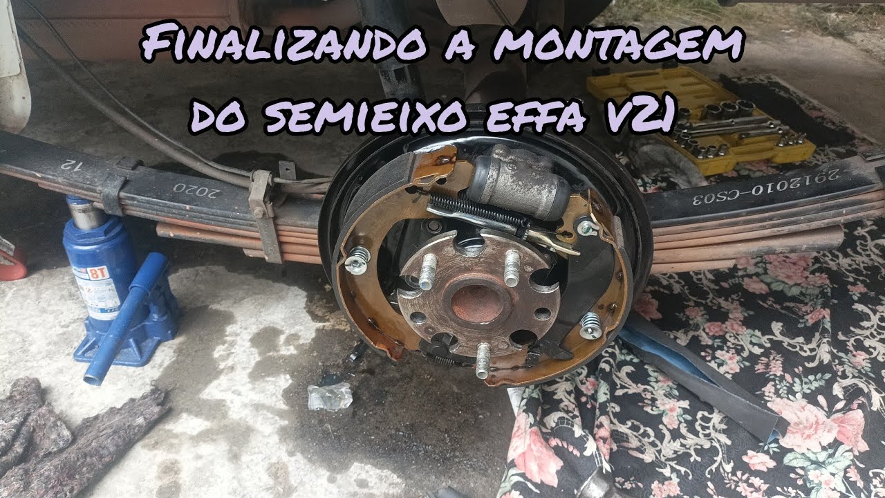 finalizando a montagem do semieixo effa v21