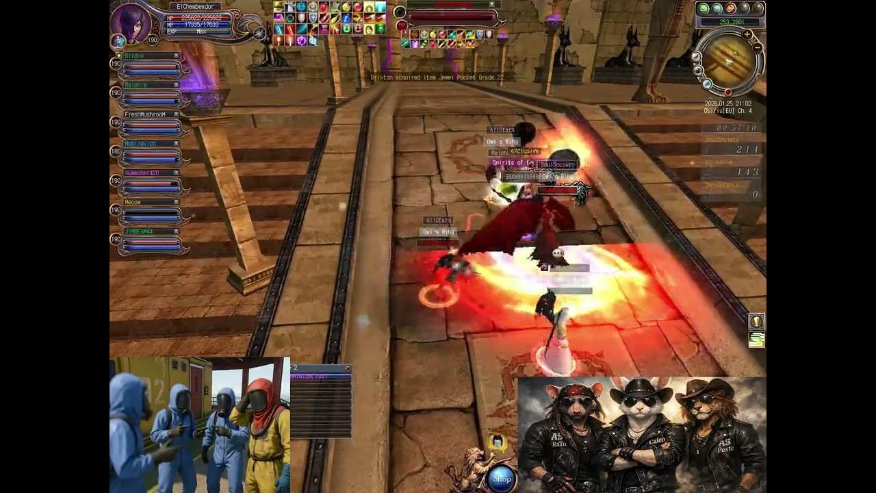 Kind of PvP!! NoLeche W [Lastchaos - Fawkes] Allstars