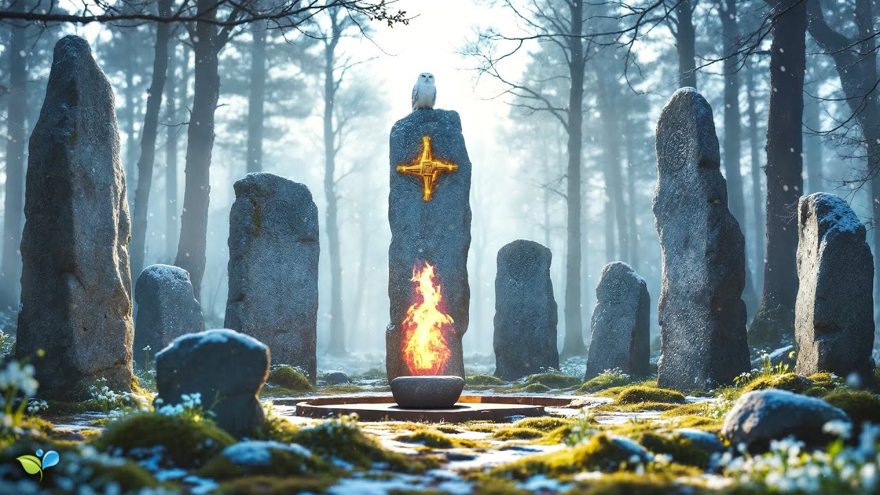 432 Гц Друидский Имболкский каменный круг ✨ Кельтская музыка для света и обновления