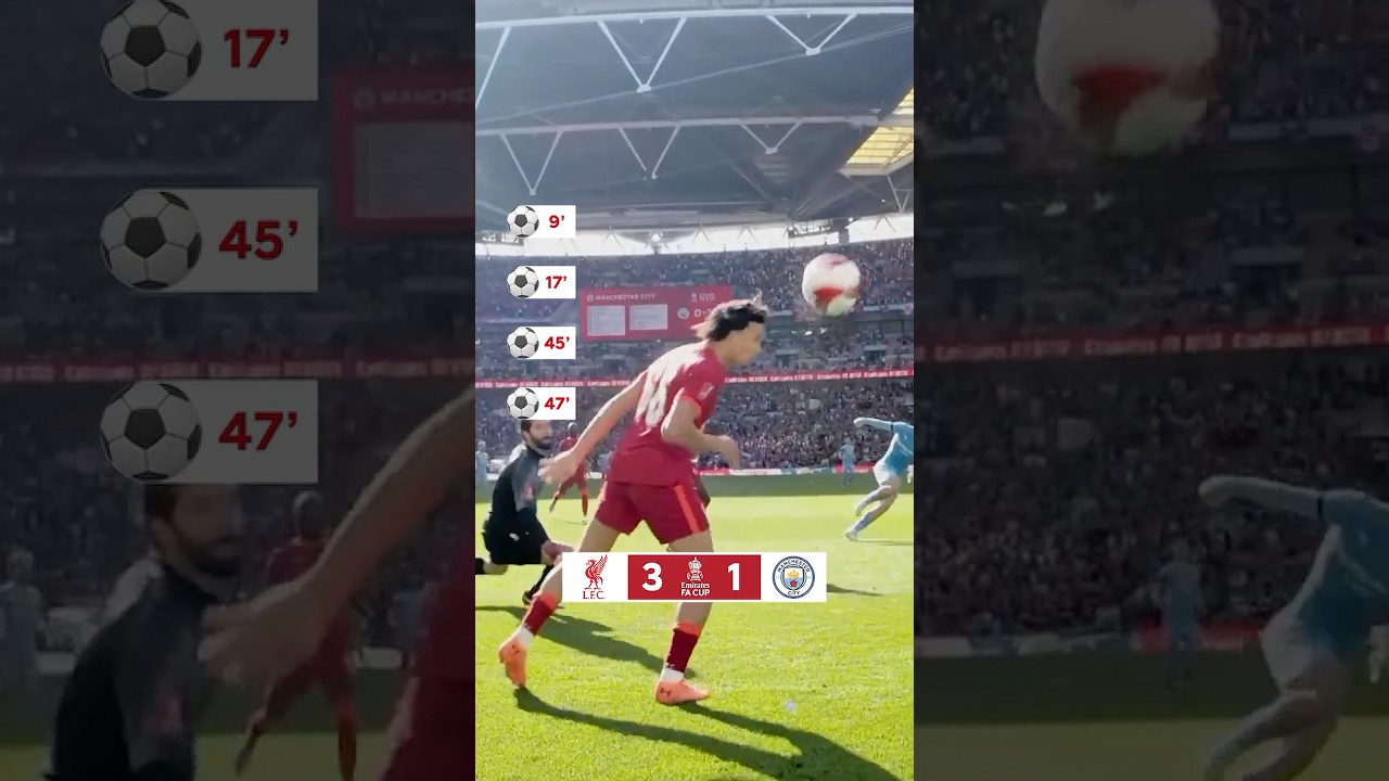 When Liverpool And Man City Met At Wembley 🏟️