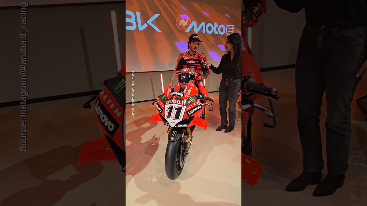 Aruba.it Racing Ducati Officially Launches New Livery | #worldsbk #nicolobulega #alvarobautista