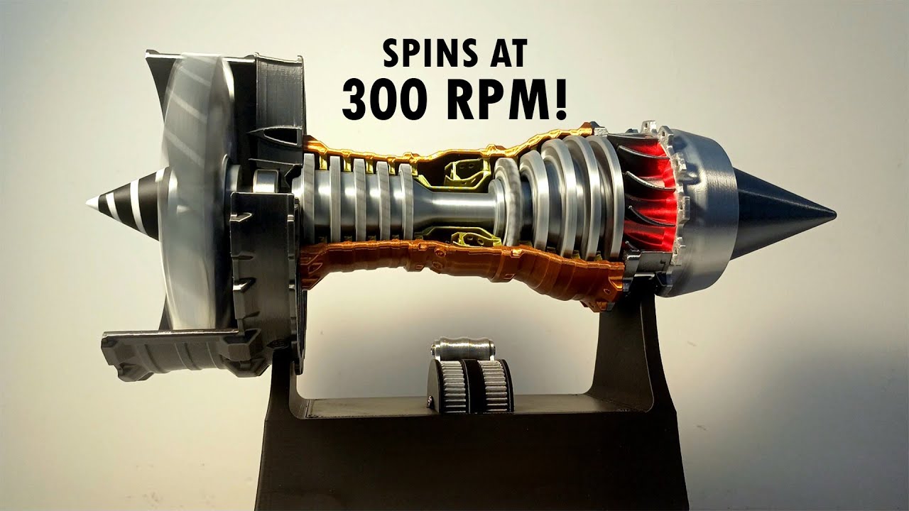 This Tiny Jet Engine Actually Works (and it can fit in your hand)!