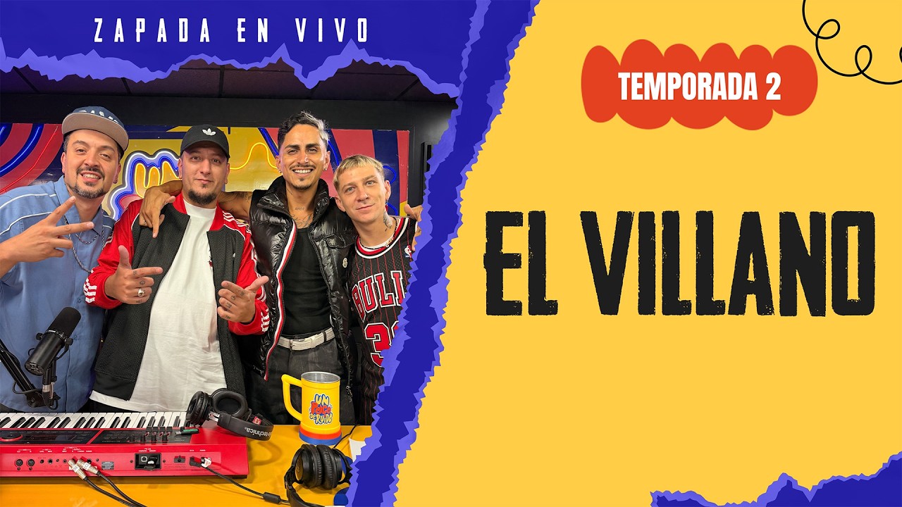 EL VILLANO / Zapada EN VIVO en UN POCO DE RUIDO !