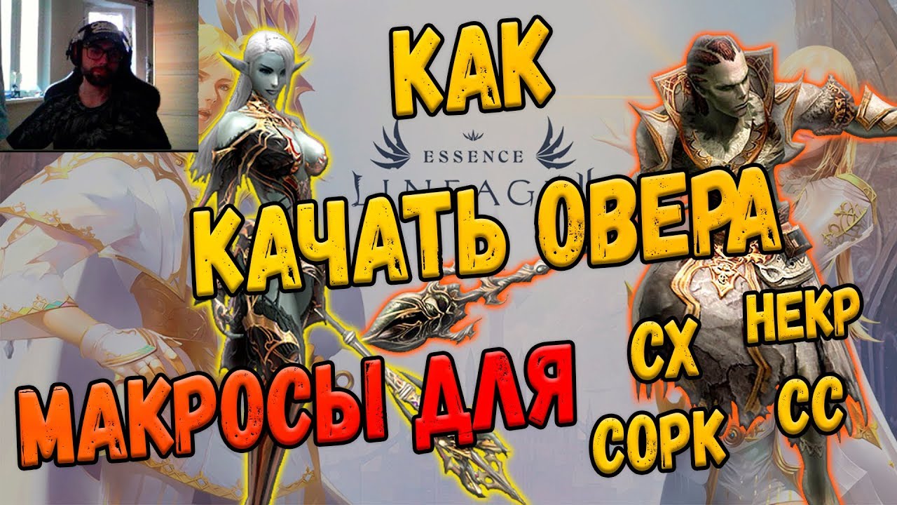 Lineage 2 Essence Макросы афк на мага / Грамотный кач овера