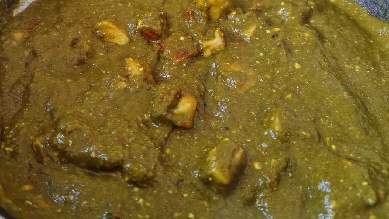 Palak Paneer at home telugu  ...#palakpaneer #trending 