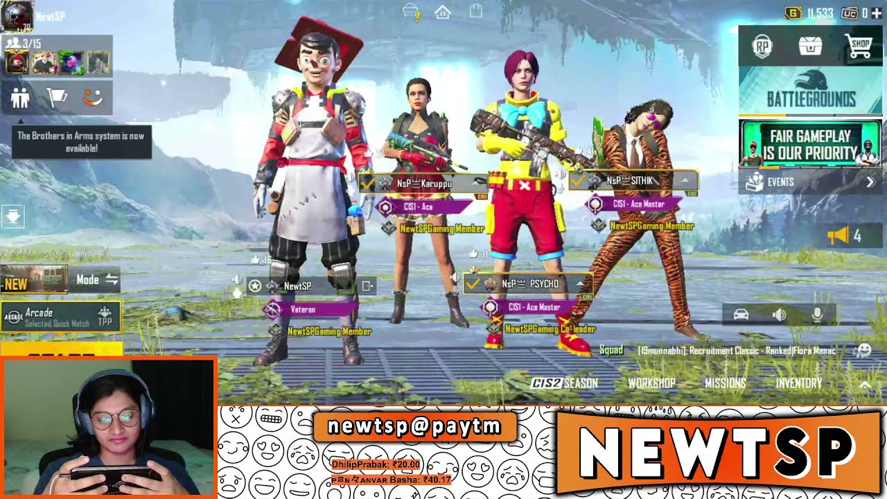 BGMI 1.6.0 NEW UPDATE [FLORA MENACE MODE] #NewtSP Joker ka Battlegrounds@KaruppuVella