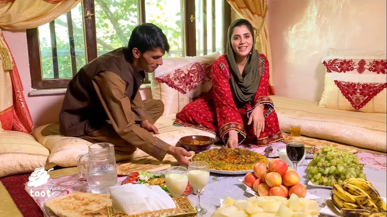 مهمانی میترا به چاریکار و پختن شوله غوربندی مزه دار / How To Cook Ghorbandi Shola