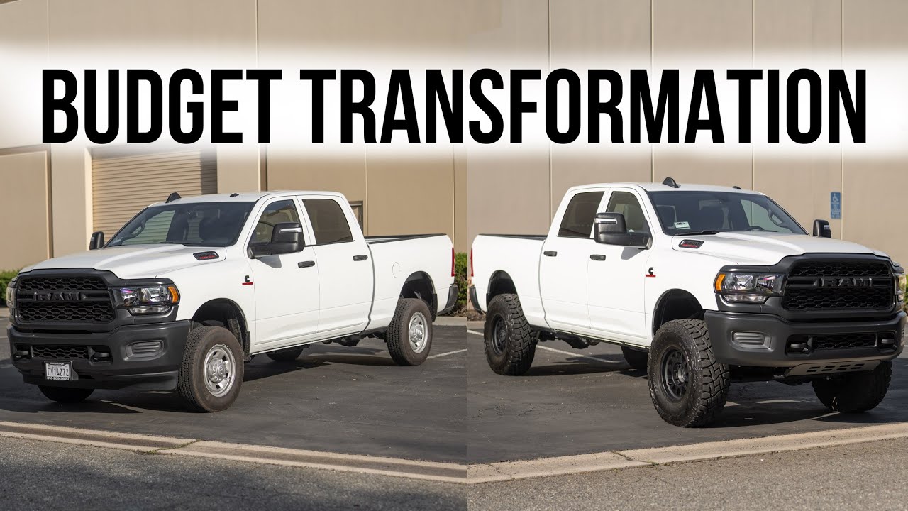 Tradesman Ram 2500 Budget Suspension Build | Carli 3.25