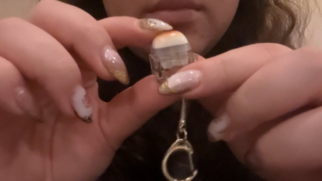 asmr playing with random fidget toys i found in my room (camera touching, lofi tapping)