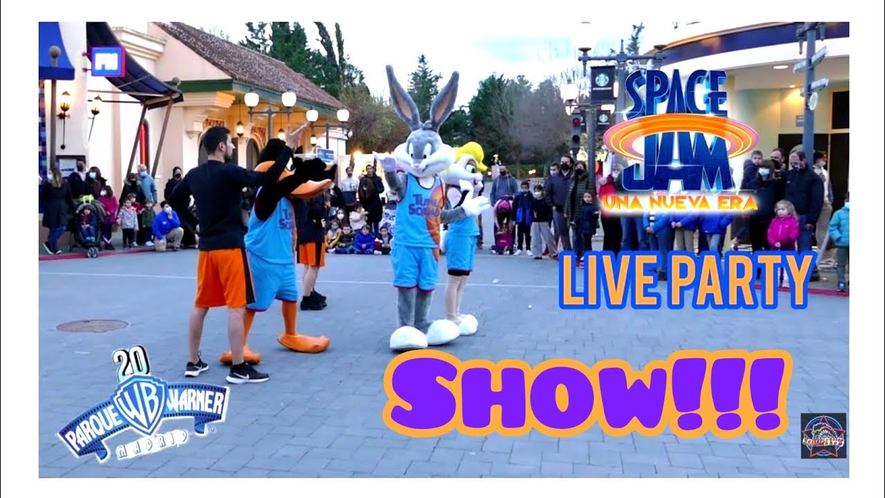 ✅ #SHOW | SPACE JAM: LIVE PARTY - PARQUE WARNER 2022 #spacejam #parquewarner #show #looneytunes