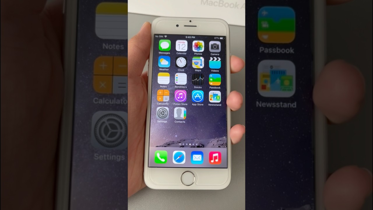 iPhone 6 in 2025 (iOS 10) + Touch ID Demo