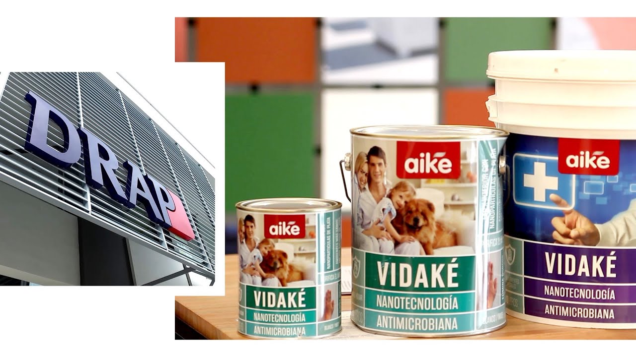 DRAP PINTURERIAS &bull;  VIDAKE Nanotecnolog&iacute;a Antibacteriana
