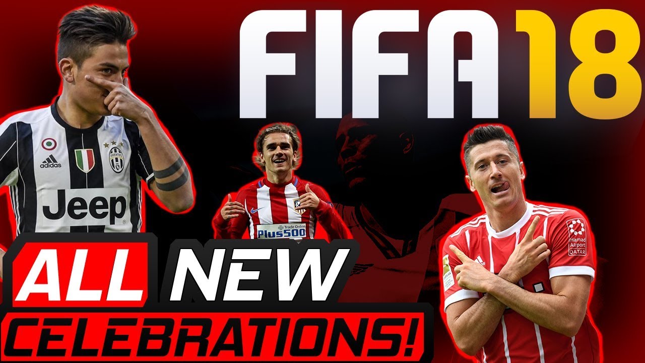 FIFA 18 ALL NEW CELEBRATIONS TUTORIAL PS4 & XBOX! (HOW TO)(WITH CONTROLS!)