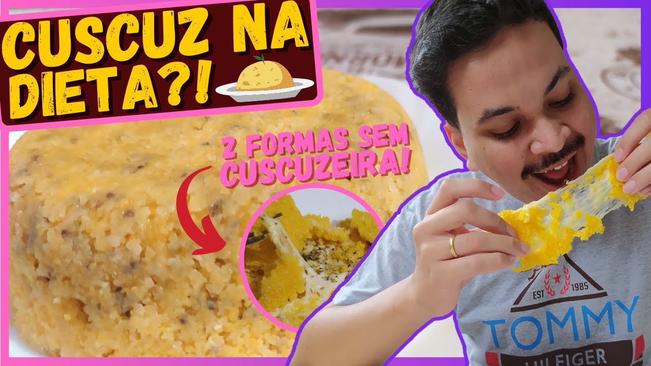 COMO FAZER CUSCUZ LOW CARB 🤔 DELICIOSA OPÇÃO PARA O CAFÉ DA MANHÃ OU LANCHE DA TARDE ☕