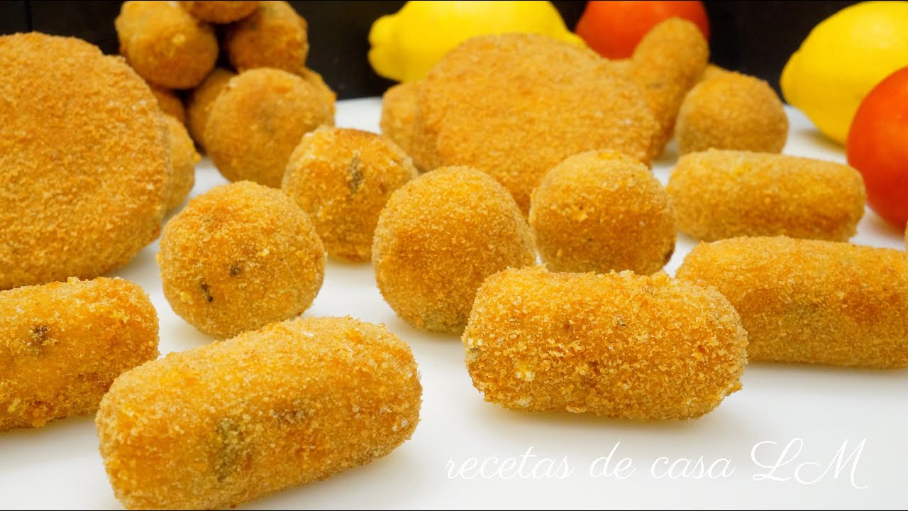 TE SORPRENDERÁN ESTAS CROQUETAS receta fácil y rápida