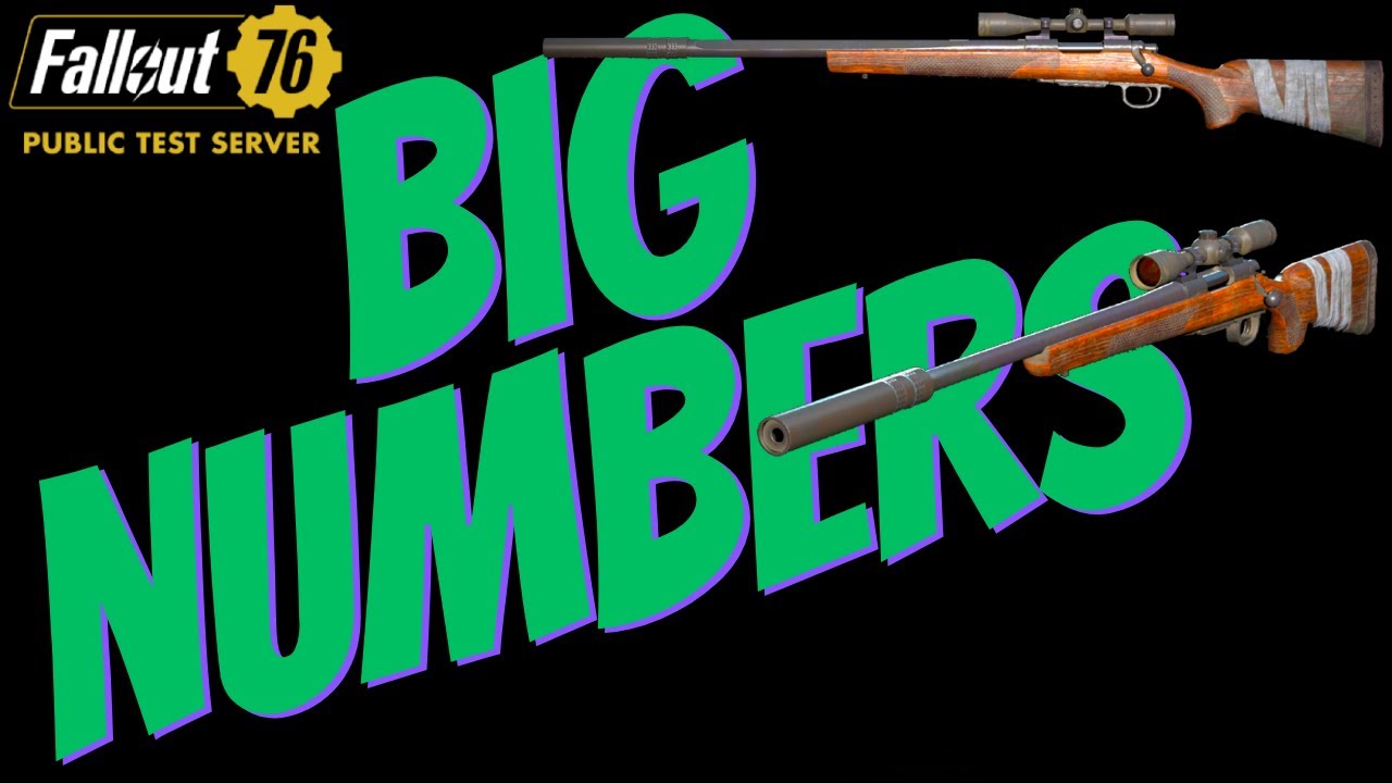 Fallout 76 PTS - The Hunting Rifle Is Getting Buffed Again