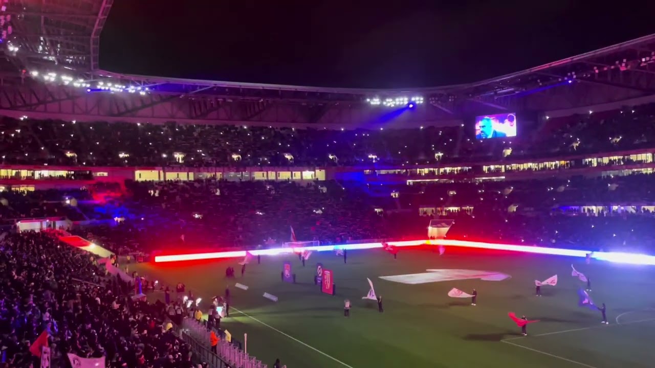 Ambiance du match Lyon - Lens