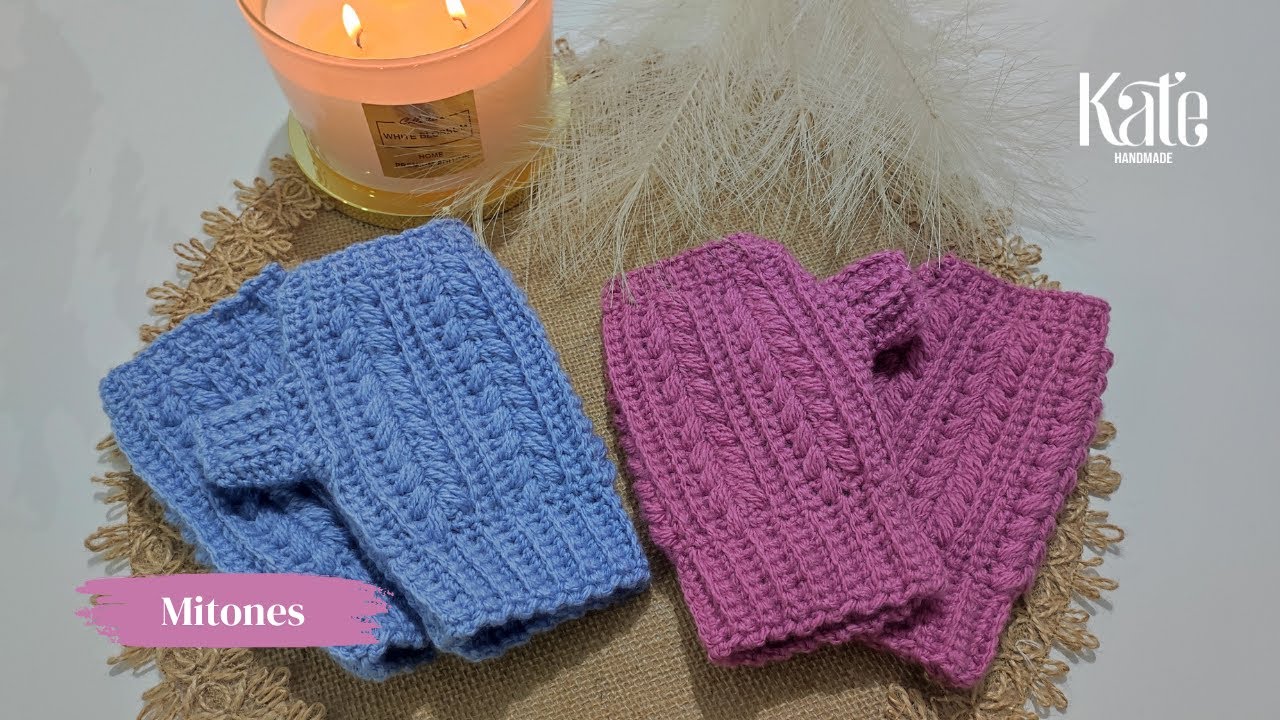 ✨ Mitones a Crochet Paso a Paso | Fáciles, Elegantes y Hechos a Mano 🧤🧶