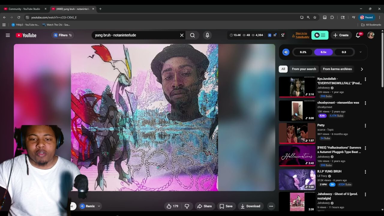 SpazzoReactz Reacts to yung bruh - notaninterlude