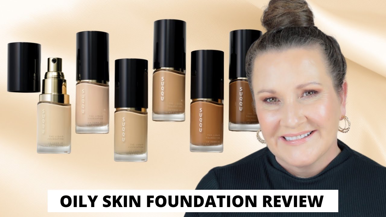 SUQQU THE LIQUID FOUNDATION | Oily Skin Foundation Review | Makeup Over 50