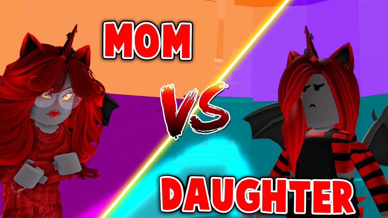 MOM Vs DAUGHTER In Tower Of Hell! (Roblox)
