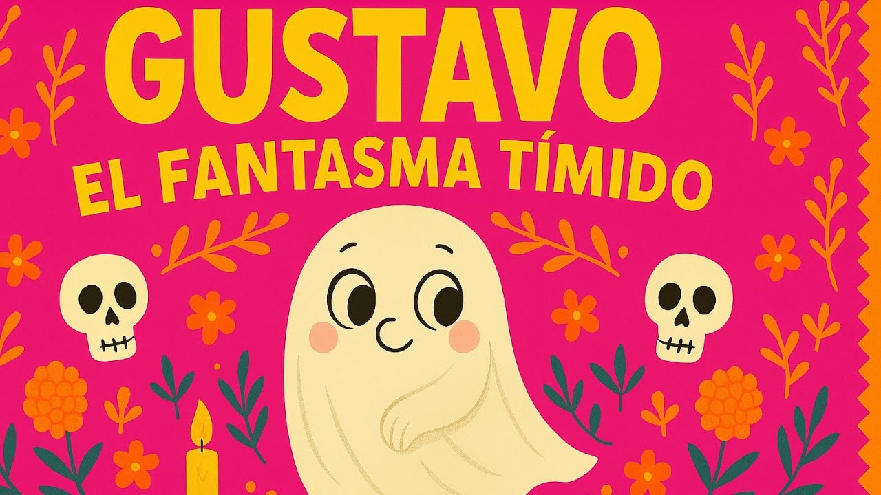 Gustavo, el Fantasma Tímido 👻– Cuento Infantil sobre la Timidez y la Amistad | Cuento con Valores