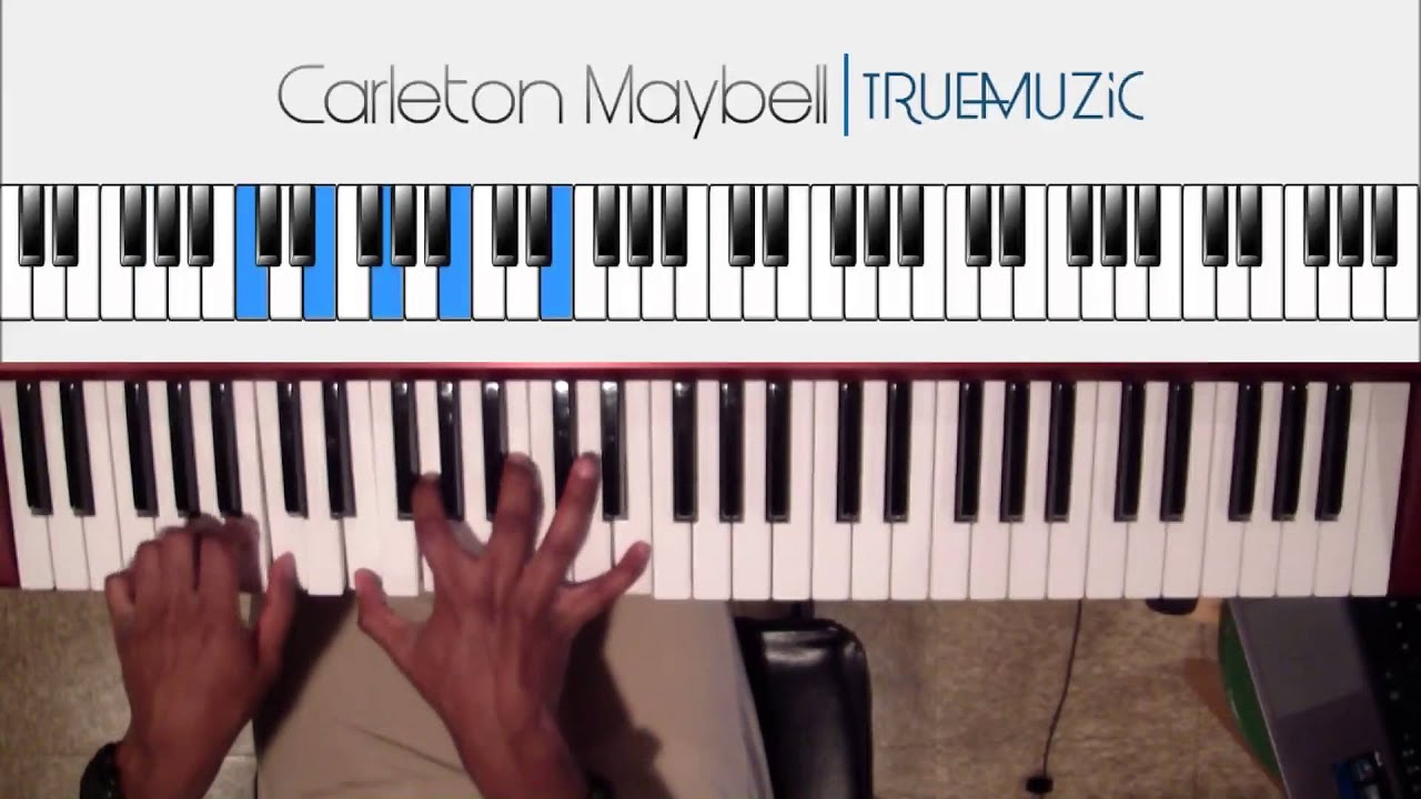Jupiter Love - Trey Songz Piano Tutorial