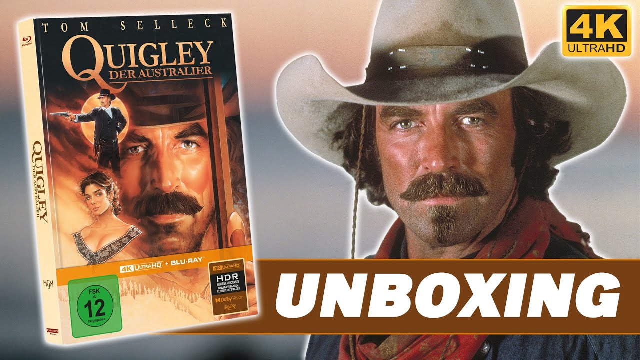 QUIGLEY - Der Australier | 4K UHD & Blu-ay Mediabook | Capelight Pictures