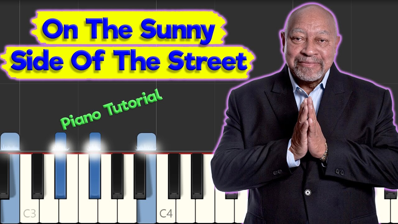 On The Sunny Side Of The Street - Jazz Piano Tutorial (Kenny Barron's solo)