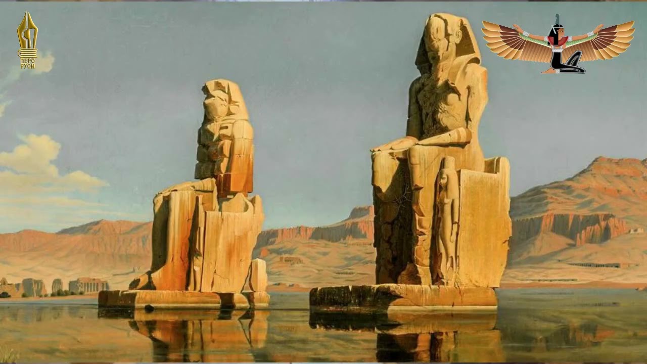 11 ХРАМЫ В ФИВАХ - поющие колоссы Мемнона