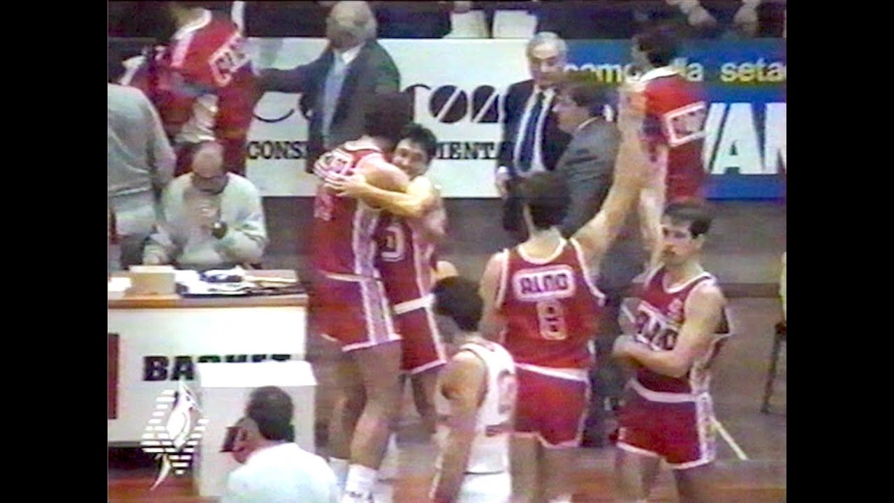 A2 1987/'88 Biklim Rimini - Alno Fabriano Basket 106-109
