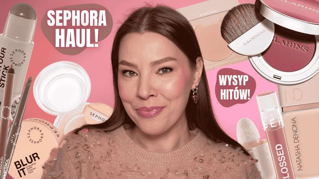 Sephora HAUL! 🔥 Idealne LIP COMBO, perfekcyjnie zadbana SKÓRA i kolor, o którym MARZYŁAM! 🙏🏻💕
