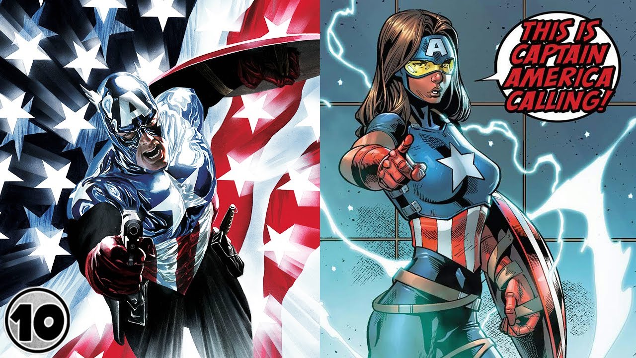 Top 10 Captain Americas Who Weren't Steve Rogers
