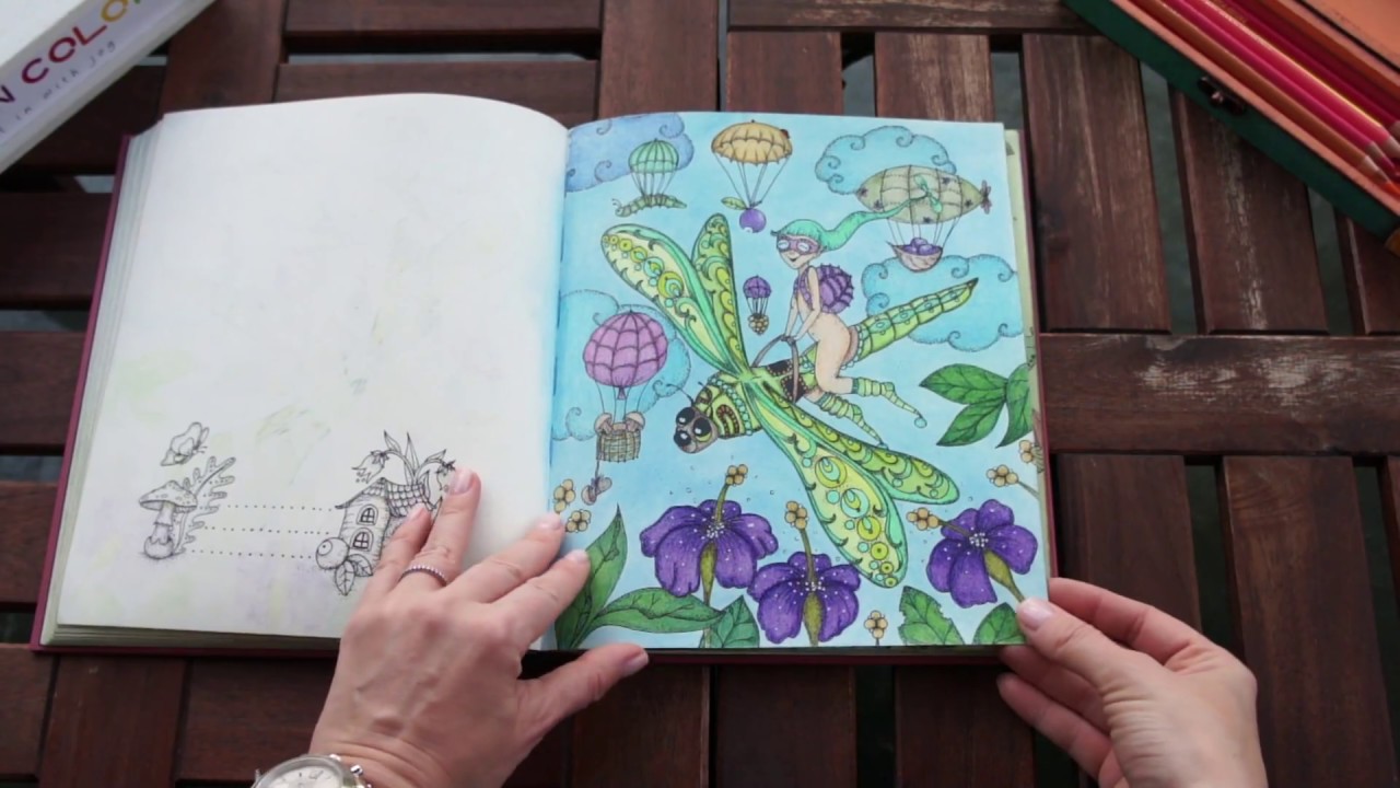Magical Delights (Čarovné Lahodnosti) by Klara Markova - Fully colored book - flip through