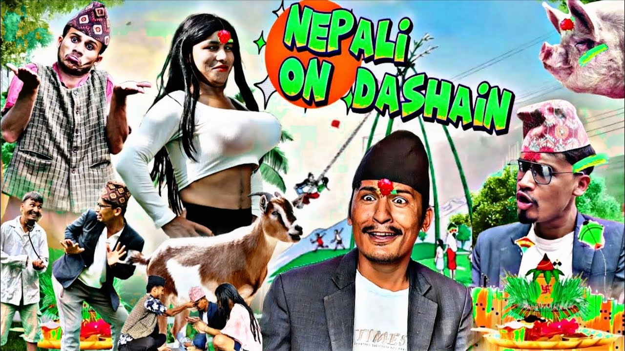 Nepali On Dashain//Nepali Comedy Video//Best Part of Comedy 