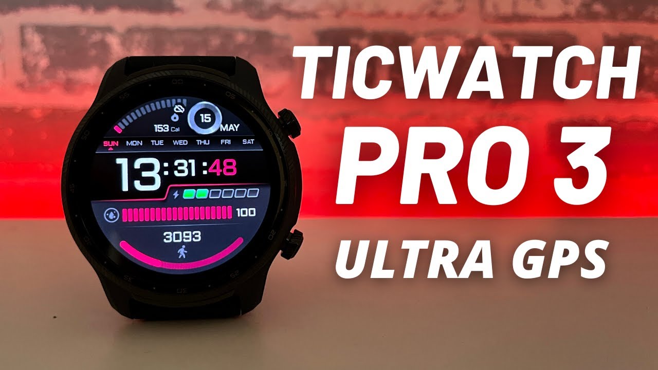 La mejor alternativa al Apple Watch | TicWatch Pro 3 ULTRA GPS ⌚